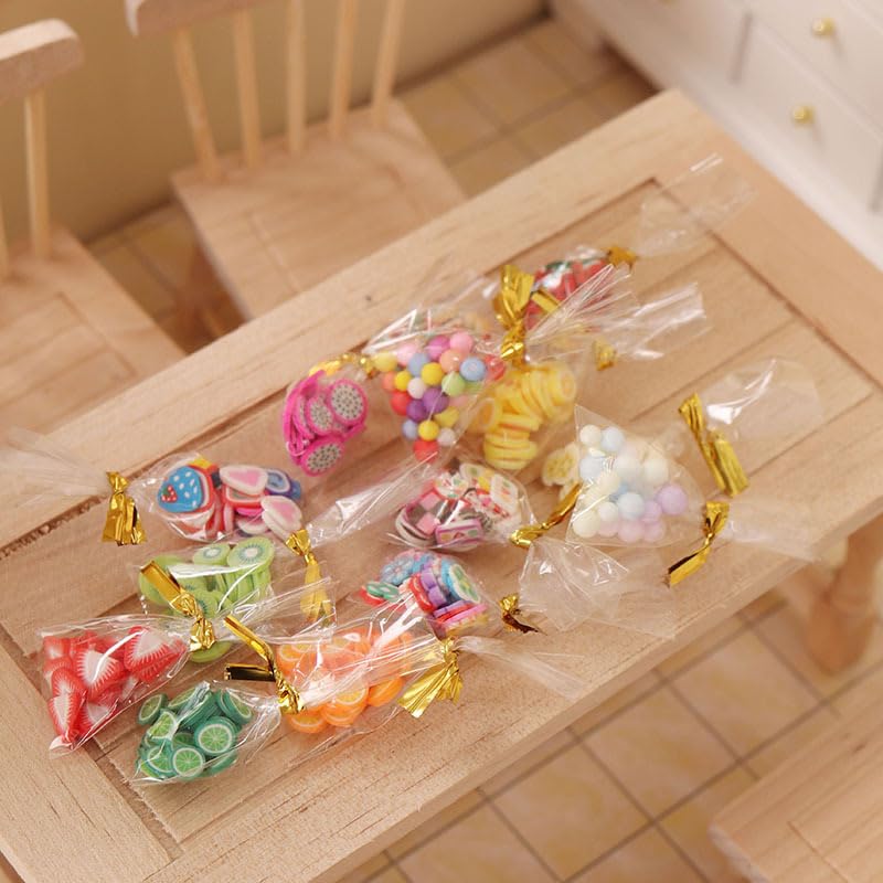 15packs/Set 1:12 Scale Candy Snacks Miniatures